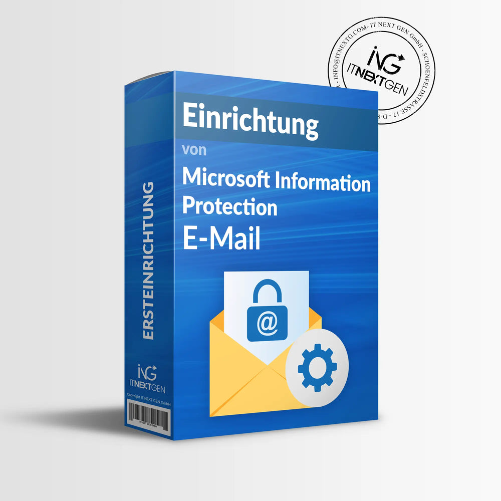 Einrichtung von Microsoft Information Protection für E-Mail