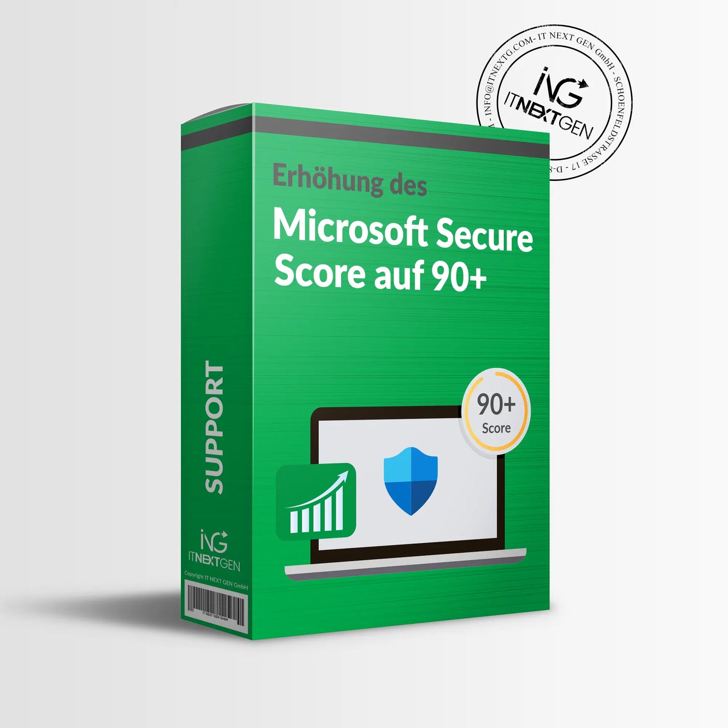 
                  
                    Erhöhung des Microsoft Secure Score auf 90+  
                  
                