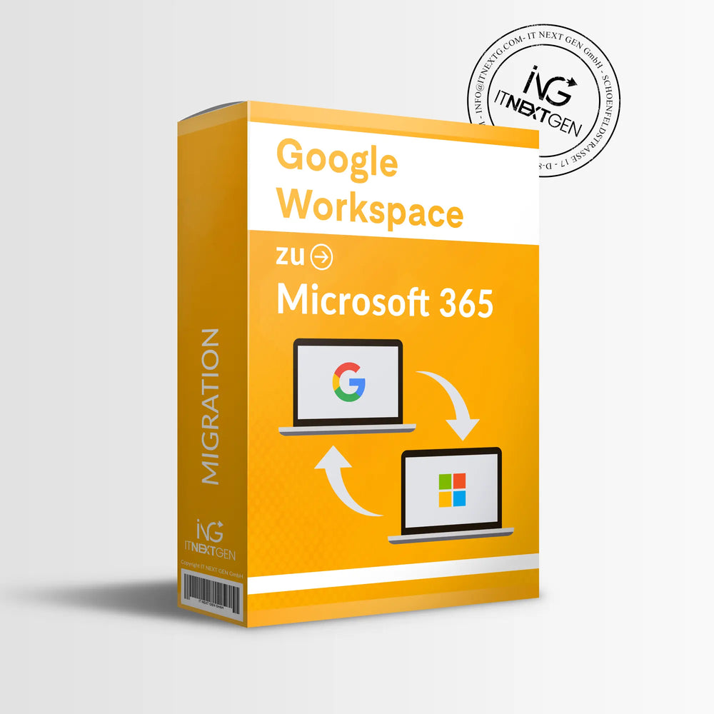 Google Workspace zu Microsoft 365
