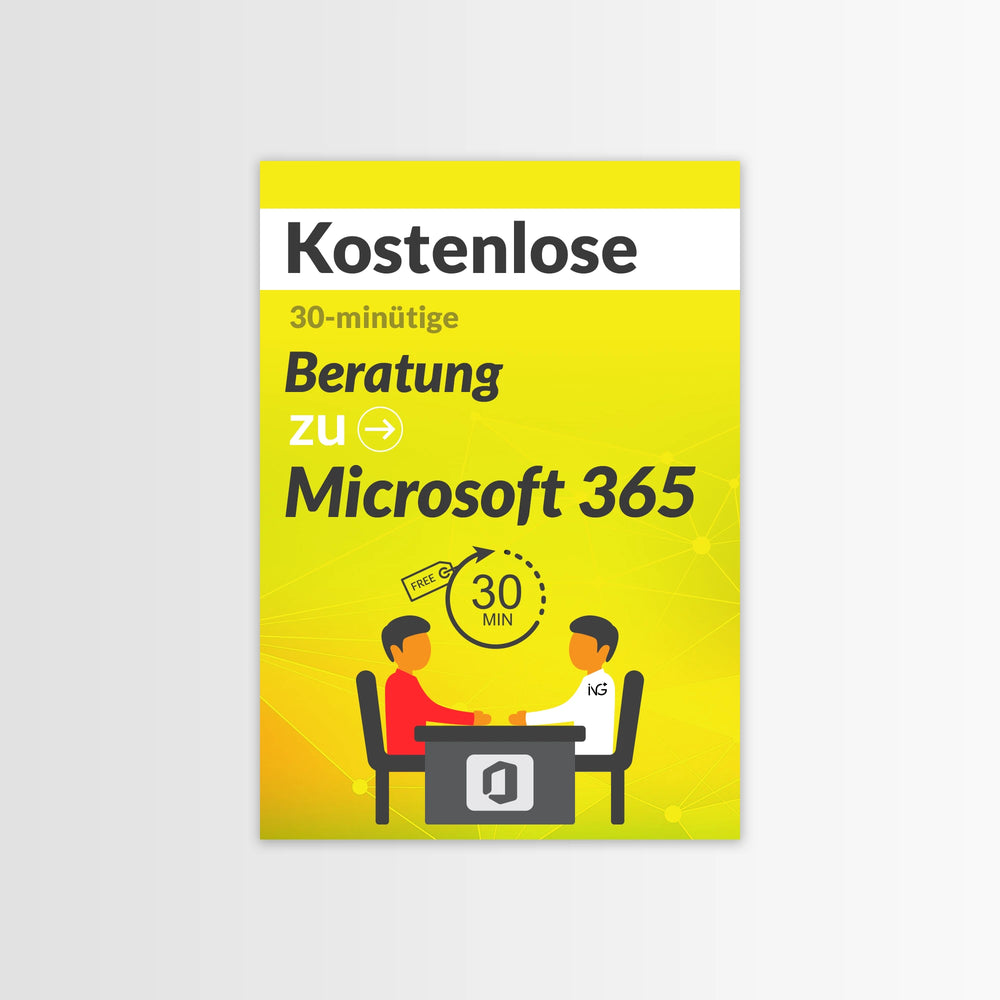 Kostenlose 30-minütige Beratung zu Microsoft 365 
