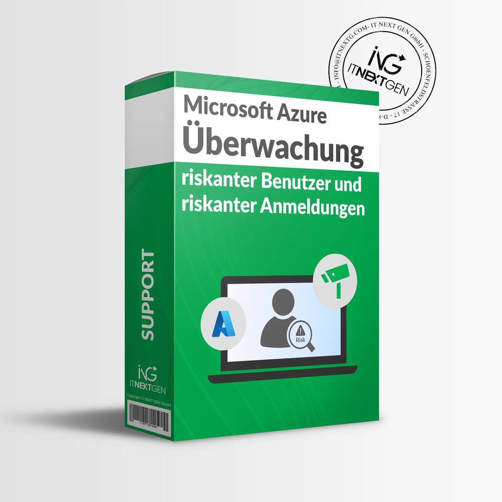 Microsoft Azure Überwachung riskanter Benutzer und riskanter Anmeldungen 