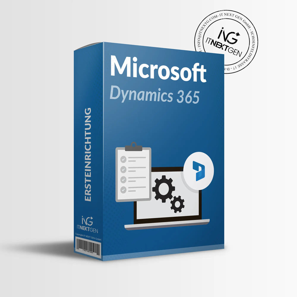 Microsoft Dynamics 365| Ersteinrichtung 