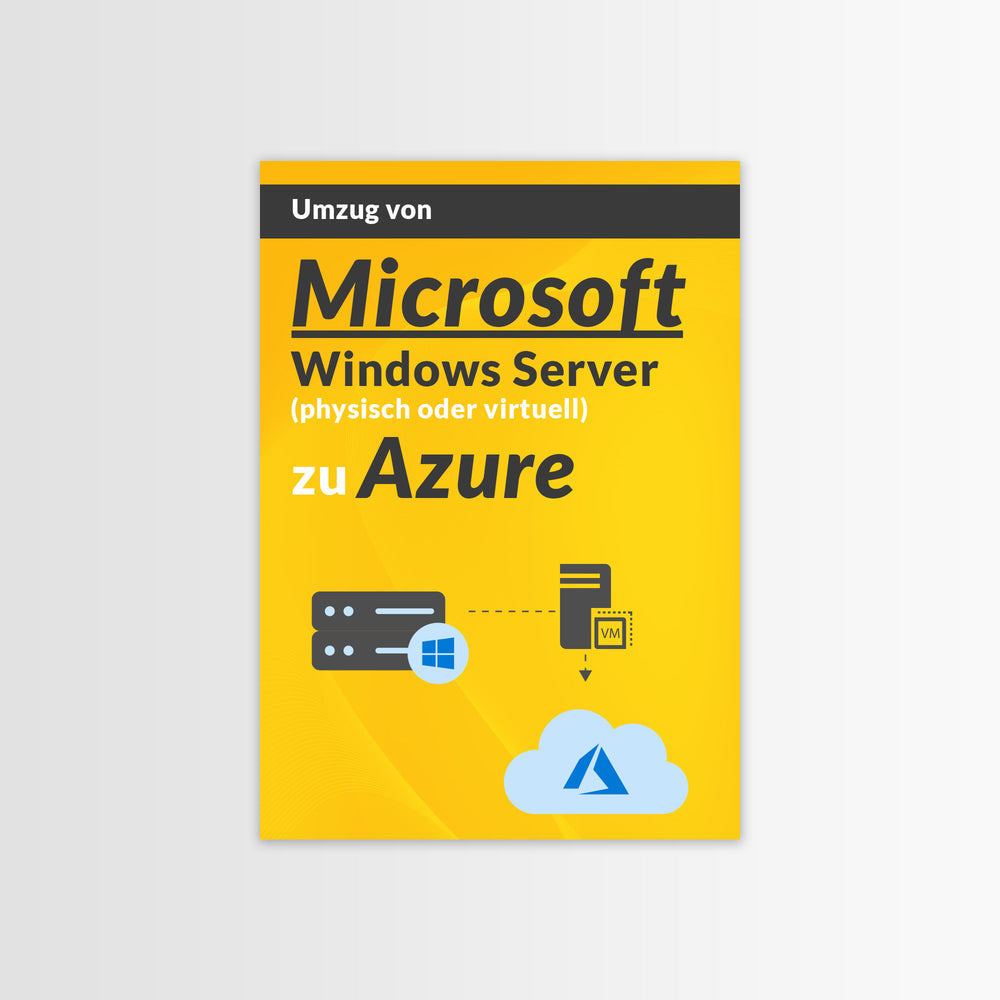 
                  
                    Umzug von Microsoft Windows Server (physisch oder virtuell) zu Azure
                  
                