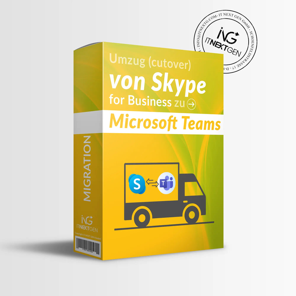 
                  
                    Umzug (cutover ) von Skype for Business zu Microsoft Teams
                  
                