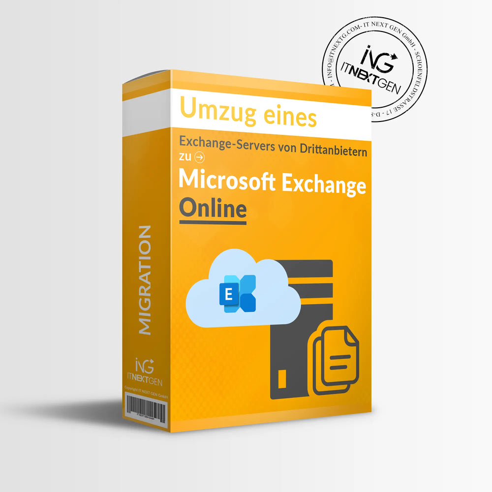 Umzug eines Exchange-Servers von Drittanbietern zu Microsoft Exchange Online