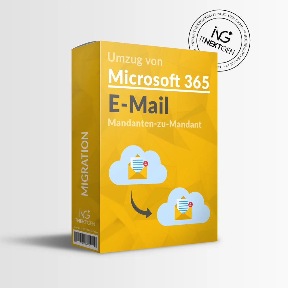 Umzug von Microsoft 365 E-Mail Mandanten-zu-Mandant