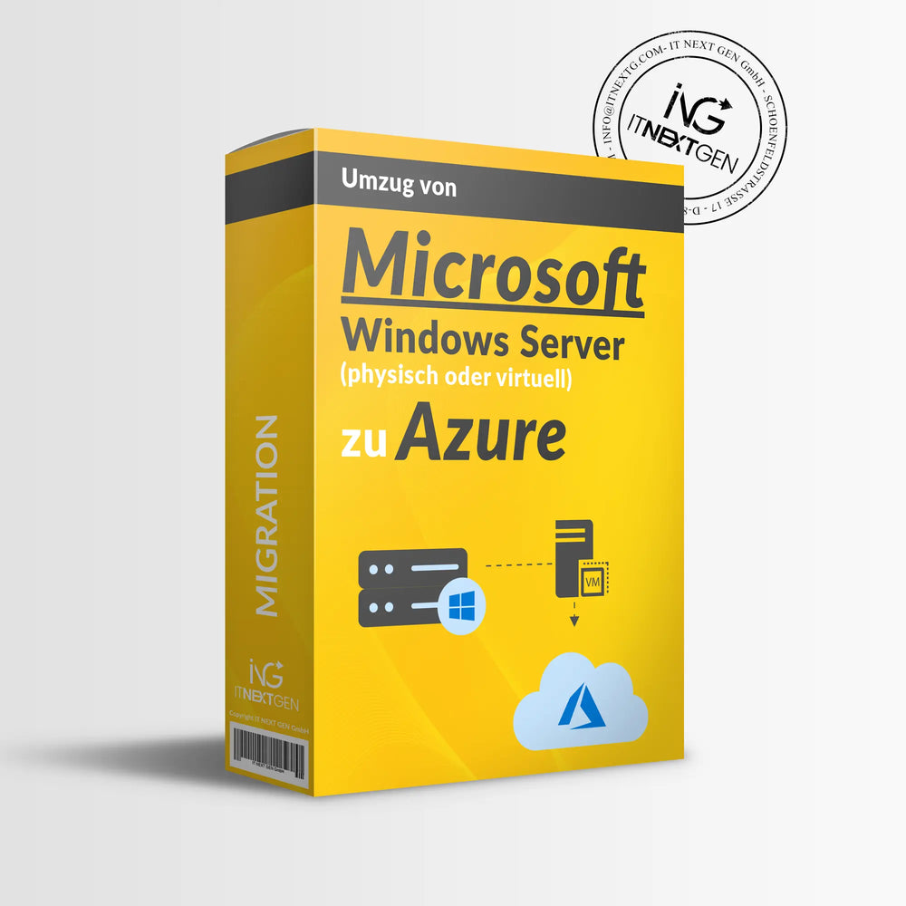 
                  
                    Umzug von Microsoft Windows Server (physisch oder virtuell) zu Azure
                  
                