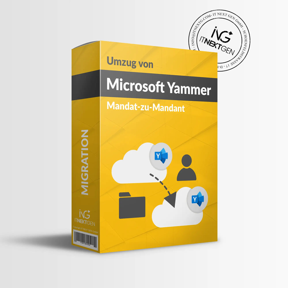 Umzug von Microsoft Yammer Mandat-zu-Mandant